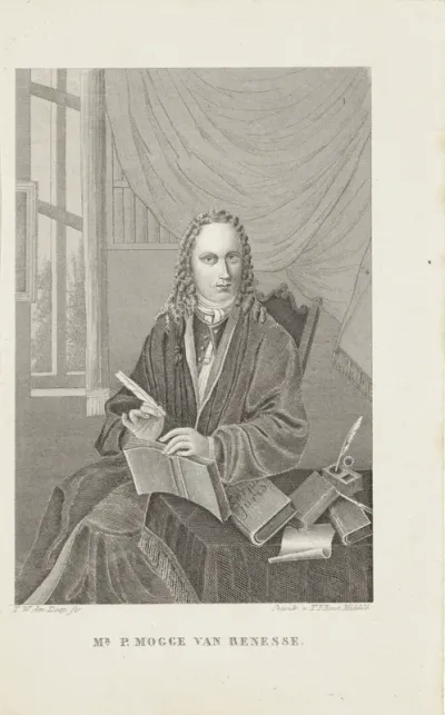 Portret van burgemeester Pieter Mogge