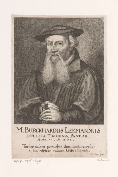 Portret van Burkhard Leemann