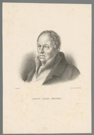 Portret van C.F. Günther