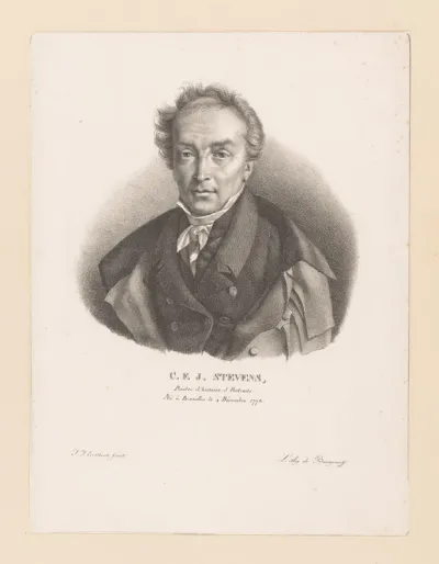 Portret van C.F.J. Stevens