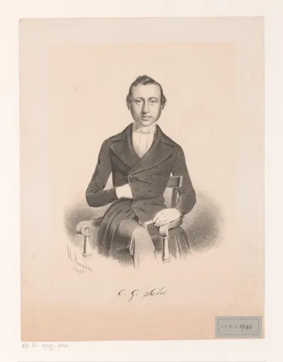 Portret van C.G. Schot