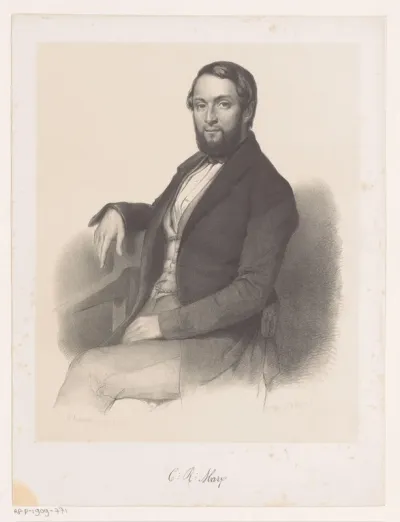 Portret van C.R. Marx