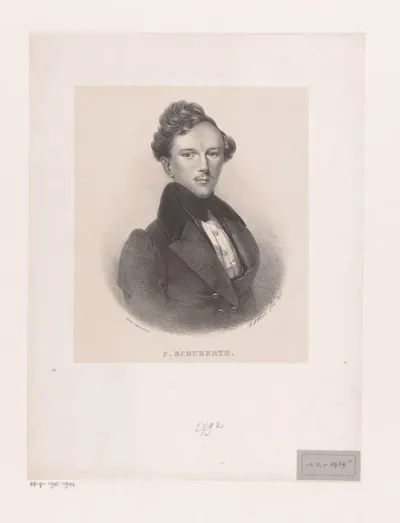 Portret van C. Schubert