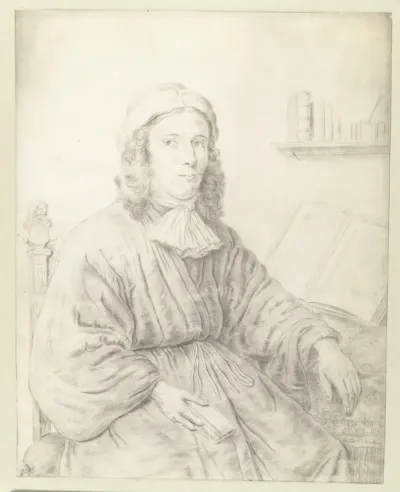 Portret van C. te 's-Gravezande