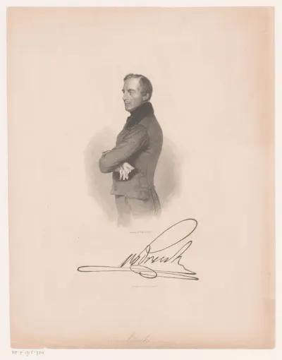 Portret van C. von Bruch