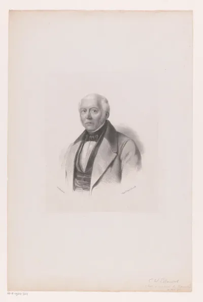 Portret van C. W. Eikendal