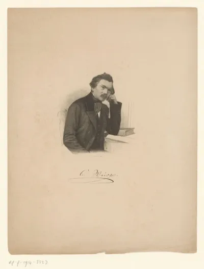 Portret van C. Weiss