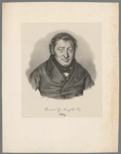 Portret van C.Z. König