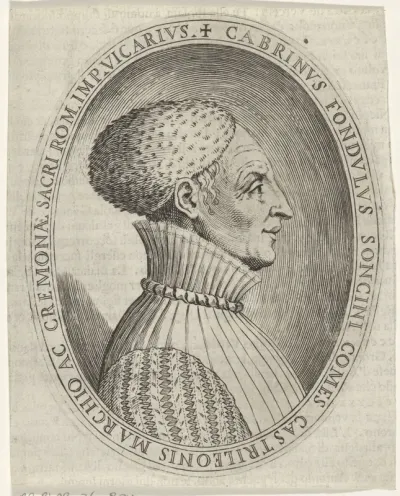Portret van Cabrino Fondulo