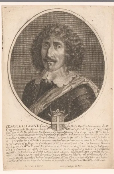 Portret van Caesar, duc de Choiseul
