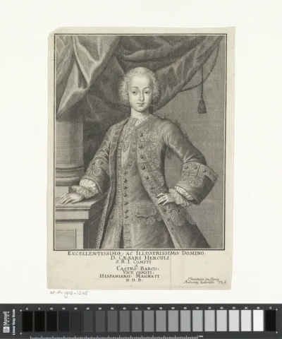 Portret van Caesari Herculi