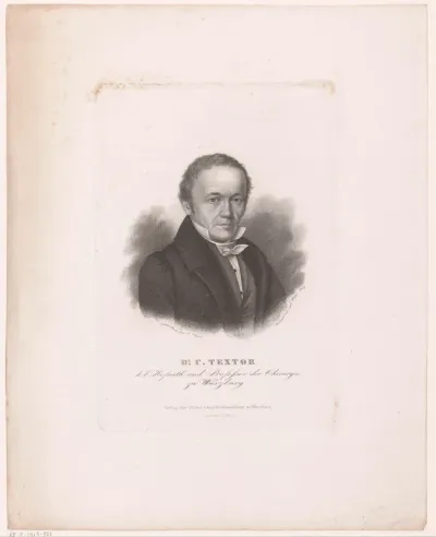 Portret van Cajetan von Textor