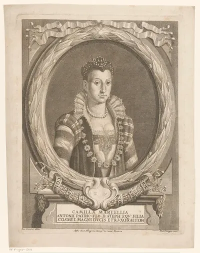 Portret van Camilla Martelli