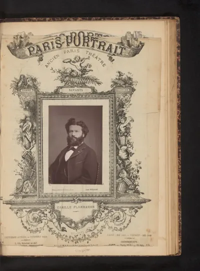 Portret van Camille Flammarion