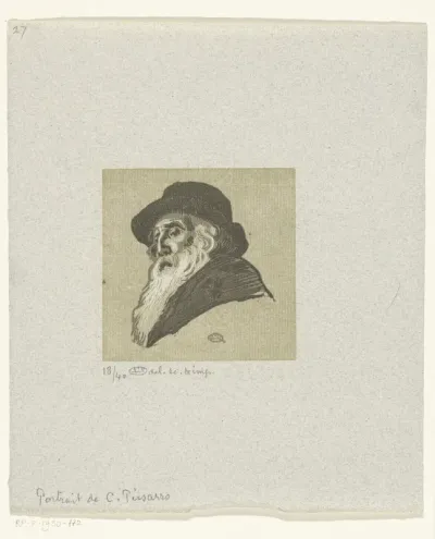 Portret van Camille Pissarro