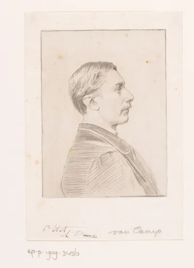 Portret van Camille van Camp
