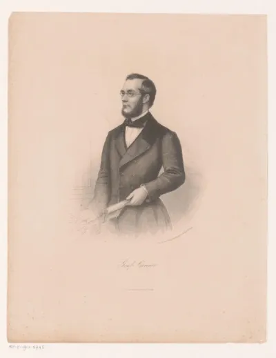Portret van Camillo Benzo, hertog van Cavour