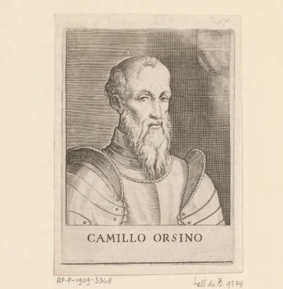 Portret van Camillo Orsini