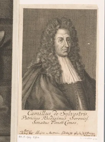 Portret van Camillo Silvestri