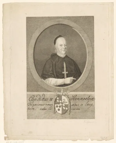 Portret van Candidus Hemmerlein