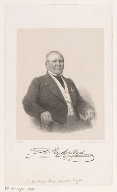 Portret van Carel Anastasius Leopold van der Wijck