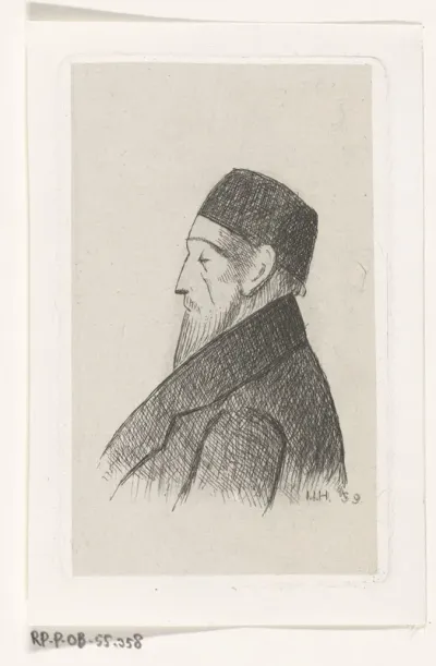 Portret van Carel August Gunkel