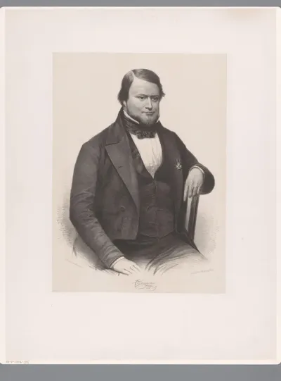 Portret van Carel Frederik Donnadieu