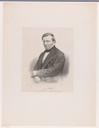 Portret van Carel Gabriel Cobet
