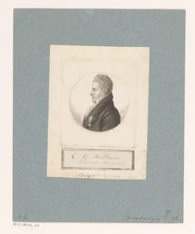 Portret van Carel Gerard Hultman