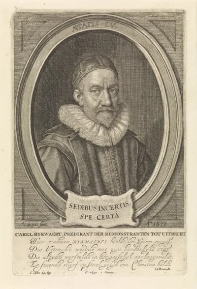 Portret van Carel Rijkwaert