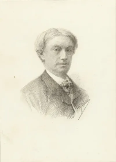 Portret van Carel Vosmaer