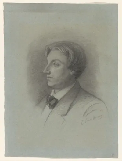 Portret van Carel Vosmaer