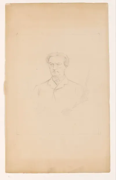 Portret van Carel Vosmaer