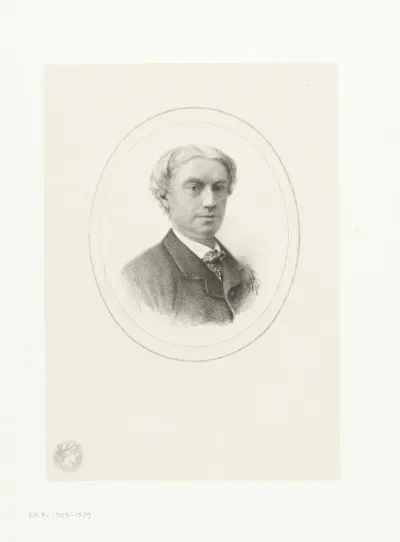 Portret van Carel Vosmaer