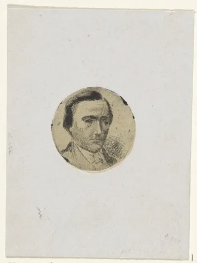 Portret van Carel Vosmaer