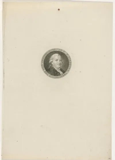 Portret van Carel Wouter Visscher