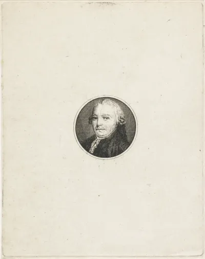 Portret van Carel Wouter Visscher