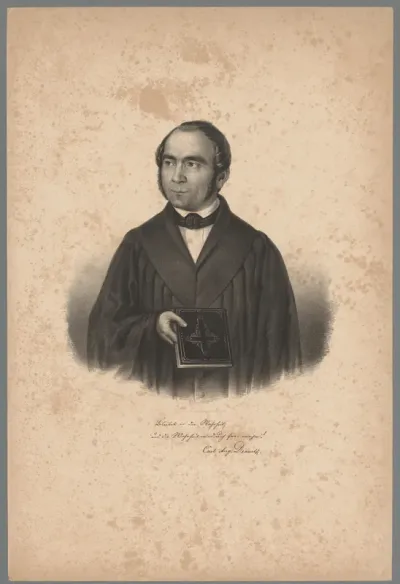 Portret van Carl August Demuth