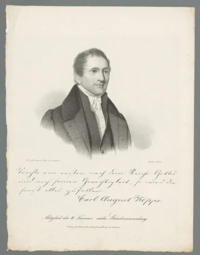Portret van Carl August Köppe
