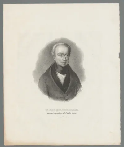 Portret van Carl Christian Friedrich Siegel