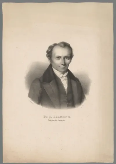 Portret van Carl Christian Ullmann