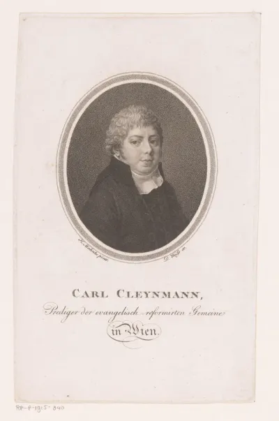 Portret van Carl Cleijnmann