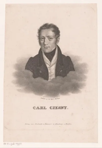Portret van Carl Czerny