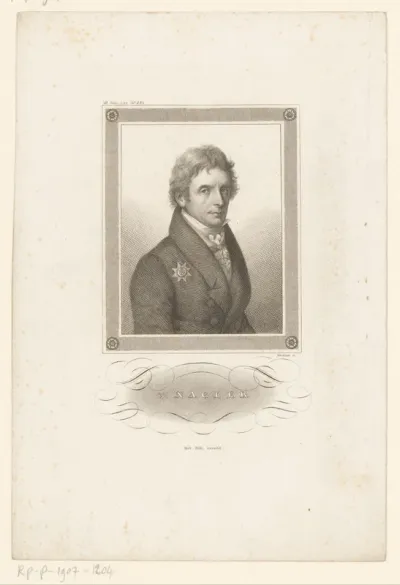 Portret van Carl Ferdinand Friedrich von Nagler