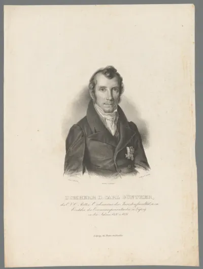 Portret van Carl Fr. Günther