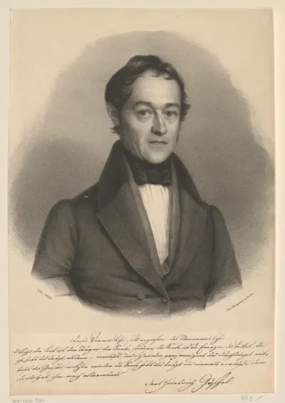 Portret van Carl Friedrich Göschel
