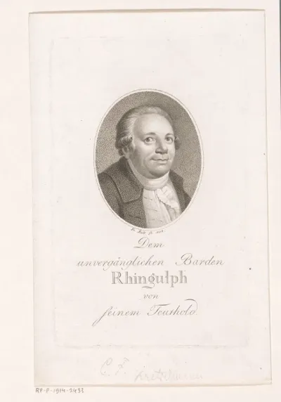 Portret van Carl Friedrich Kretschmann