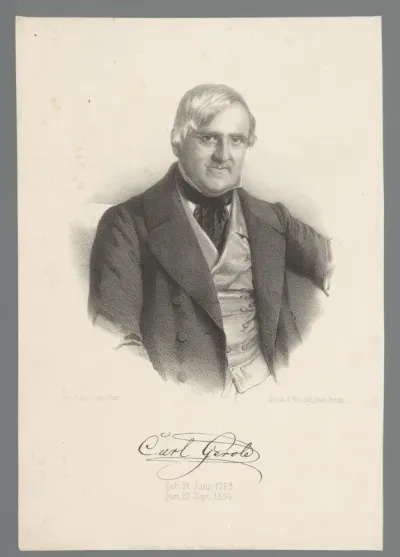 Portret van Carl Gerold