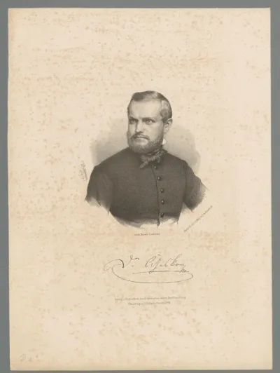 Portret van Carl Giskra