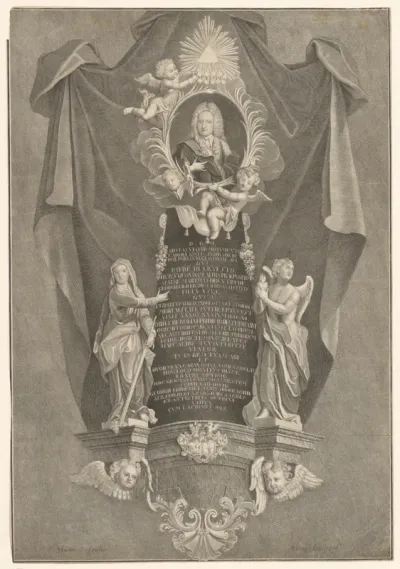 Portret van Carl Gottfried Schrader
